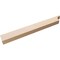 Ekena Millwork 2in. W x 4in. H x 32in. L Huntington Woodgrain TimberThane Rafter Tail, Primed Tan RFTUR02X04X32HUNRCPR - alternate 3